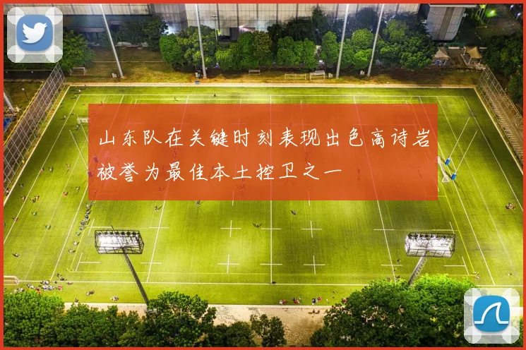 山东队在关键时刻表现出色高诗岩被誉为最佳本土控卫之一